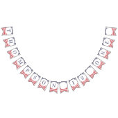 Rood-witte en blauwe herdenkingsdag 4 juli vlaggetjes (Alle)