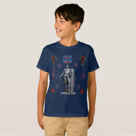 Rood Witte Glitter marine levendig T-shirt