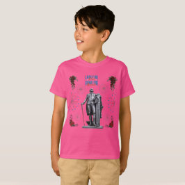 Rood Witte Glitterende hete roze T-shirt