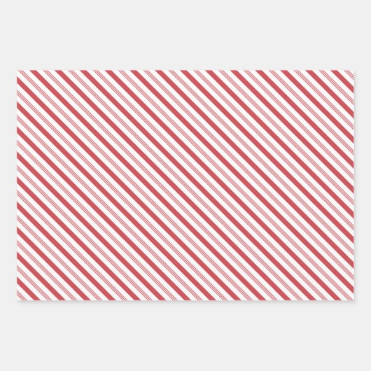 Rood Witte Notenkraker en Candy Cane Kerstmis Inpakpapier Vel (Voorkant 2)