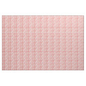 Rood Witte Ruit Strepen Stof (Fat Quarter)