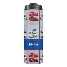 Rood & Witte Sportieve Sportauto Enthousiastelinge