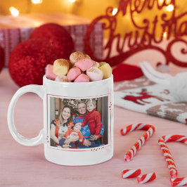 Rood & witte sterren koffiemok