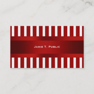 Rood & Witte Streep, Rood Lint Visitekaartje