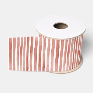 Rood Witte Strepen Kerstmis Grosgrain Lint