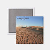 Rood woestijnzand - Magnet (Voorkant / Achterkant)