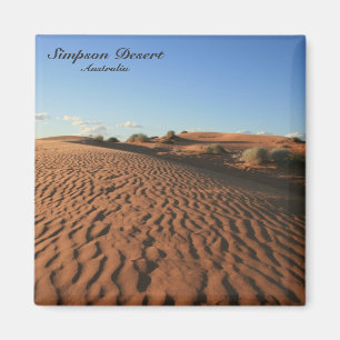 Rood woestijnzand - Magnet