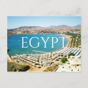 Rood zee in Sharm el Sheikh (Egypte) Briefkaart