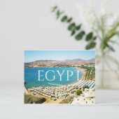 Rood zee in Sharm el Sheikh (Egypte) Briefkaart (Staand voorkant)