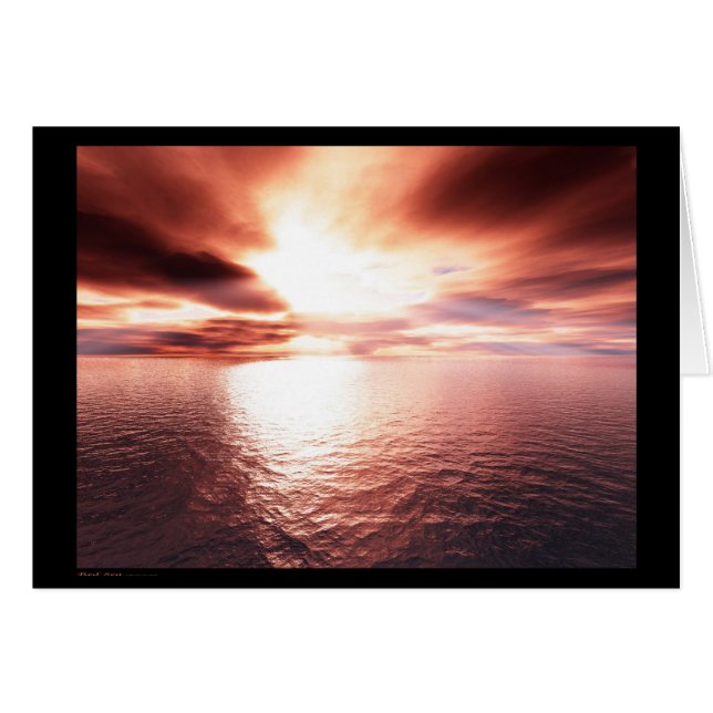 Rood Zee (kaart) (Voorkant Horizontaal)