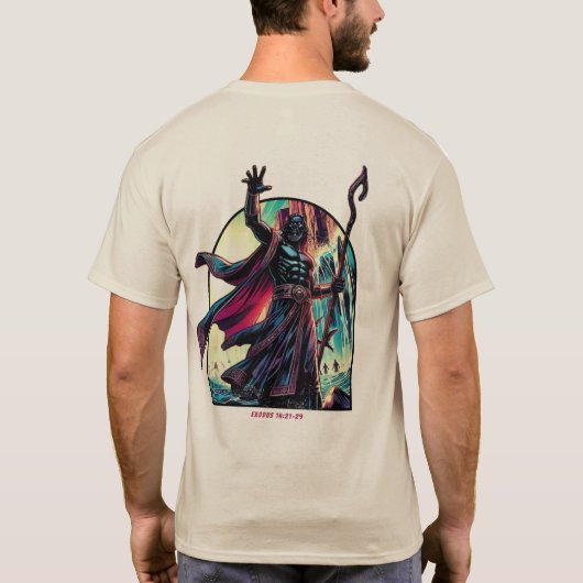 Rood Zee T-shirt (Achterkant)