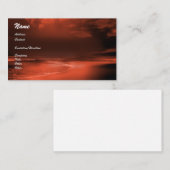 Rood Zee Visitekaartje (Voorkant / Achterkant)