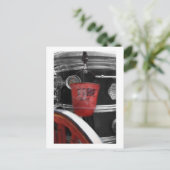 Rood zien briefkaart (Staand voorkant)