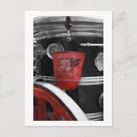 Rood zien briefkaart (Voorkant)