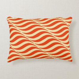 Rood zien decoratief kussen