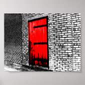 Rood zien poster (Voorkant)