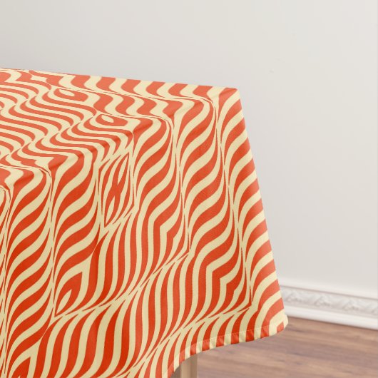 Rood zien tafelkleed (Voorbeeld)