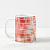 Rood zigzagpatroon koffiemok (Links)