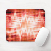 Rood zigzagpatroon muismat (Met muis)