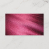 Rood zijdezijde visitekaartje (Achterkant)