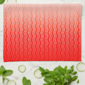 Rood Zilver Groen Theedoek (Gevouwen)
