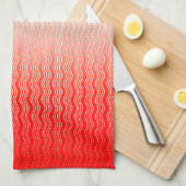 Rood Zilver Groen Theedoek (Quarter Fold)
