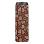 ROOD ZILVER GROEN VAKANTIE WINTER EIKELS THERMOSBEKER (Achterkant)