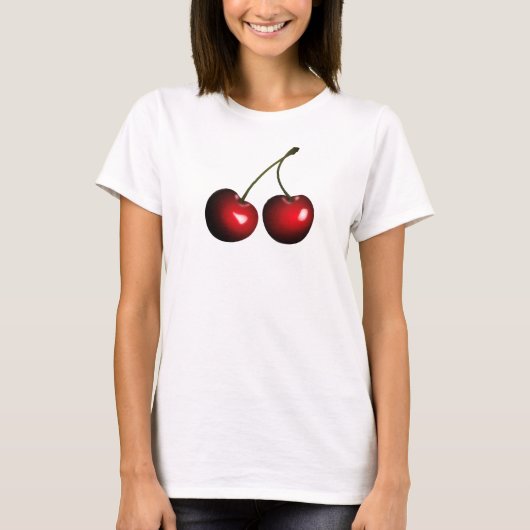 Rood Zoet Kersen T-shirt (Voorkant)