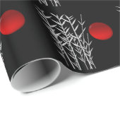 Rood zonzwart, wit cadeaupapier (Rol Hoek)