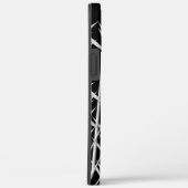 Rood zonzwart, wit Case-Mate iPhone case (Achterkant / Rechts)