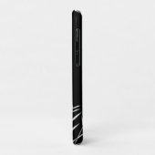 Rood zonzwart, wit Case-Mate iPhone case (Achterkant/links)