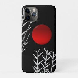 Rood zonzwart, wit Case-Mate iPhone case