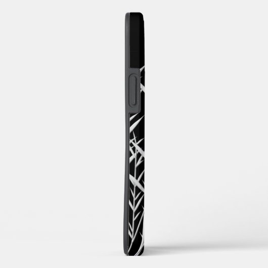 Rood zonzwart, wit Case-Mate iPhone case (Achterkant / Rechts)