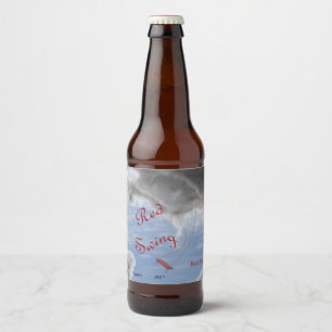 Rood zwaaien, naam en stijl bier etiket