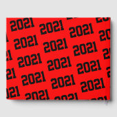 Rood & Zwart Afstudeerfeestklasse van 2024 Gastenboek (Achterkant)