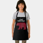 Rood zwart buffelkoek Klein Beer Schort (Insitu)