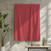 Rood Zwart Check Deken Warmte met Klassieke Charm