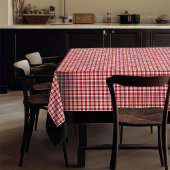 Rood Zwart Check Tafelkleed Lumberjack Tafel Charm