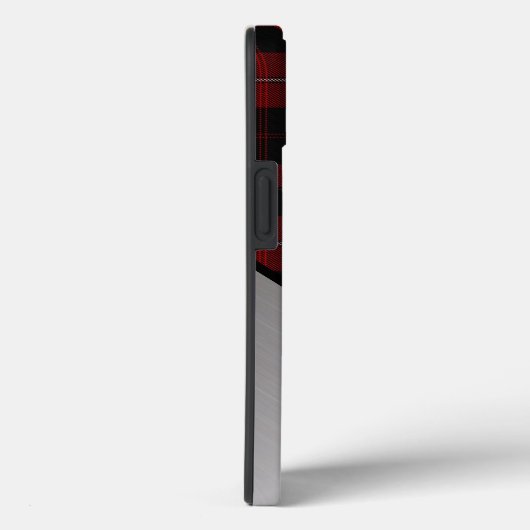 Rood & Zwart Cunningham Tartan Plaid Case-Mate iPhone Case (Achterkant / Rechts)