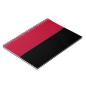 Rood & Zwart CUSTOM Notitieboek (Linkerzijde)