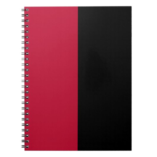 Rood & Zwart CUSTOM Notitieboek (Voorkant)