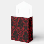Rood Zwart Damask Bedankdoosjes (Geopend)