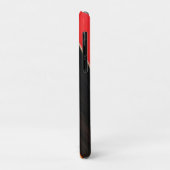 Rood zwart en blauw 312 Case-Mate iPhone case (Achterkant/links)