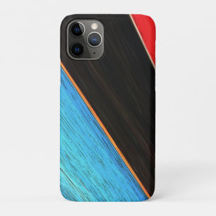 Rood zwart en blauw 312 Case-Mate iPhone case