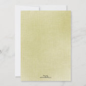 Rood, Zwart en Goud Eenvoudige Elegantie Kaart (Achterkant)