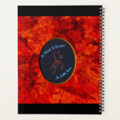 Rood, Zwart en Goud Planner (Achterkant)