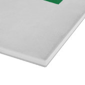 Rood, zwart en groen Ankh Snijplank (Hoek)