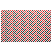 Rood Zwart en Wit Geruit Stof (Yard (91,4 cm))
