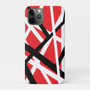 Rood, Zwart en Wit Grafisch Case-Mate iPhone Case