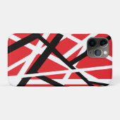 rood, zwart en wit grafisch ontwerp Case-Mate iPhone case (Achterkant (horizontaal))